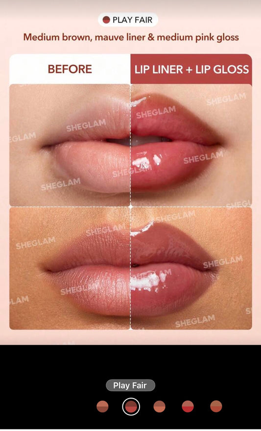 SHEGLAM Lip Rules Liner & Gloss Pen