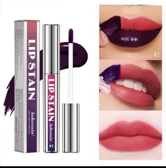 Waterproof Matte Lipstain - Long-Lasting Lip Color