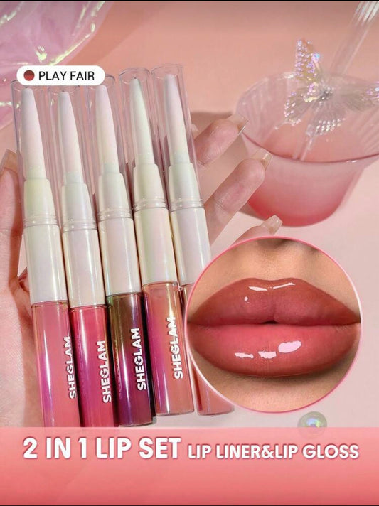 SHEGLAM Lip Rules Liner &amp; Gloss Pen