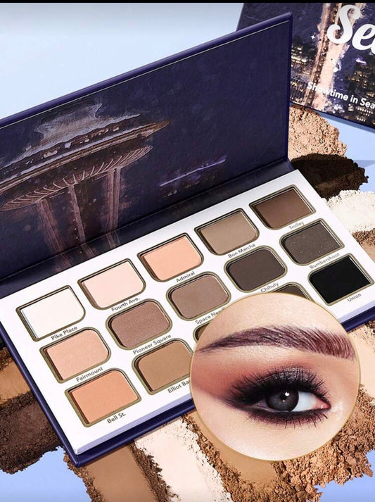 SHEGLAM Seattle 15-Pan Palette